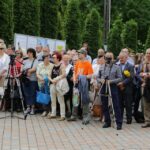 Odsłonięcie pomnika Jana Pawła II w Masłowie (3 czerwca 2016 r.) / Wojciech Habdas / Radio Kielce