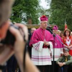 Odsłonięcie pomnika Jana Pawła II w Masłowie (3 czerwca 2016 r.) / Wojciech Habdas / Radio Kielce