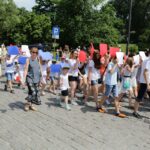 Uroczystość wręczenia Flagi Honorowej i festyn w Parku Miejskim (25 czerwca 2016 r) / Wojciech Habdas / Radio Kielce