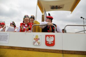 Odsłonięcie pomnika Jana Pawła II w Masłowie (3 czerwca 2016 r.) / Wojciech Habdas / Radio Kielce