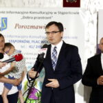 Minister sprawiedliwości Zbigniew Ziobro z wizytą w Stąporkowie (6 czerwca 2016 r) / Jarosław Kubalski / Radio Kielce