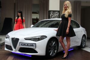 18.06.2016. Alfa Romeo Giulia / Robert Felczak / Radio Kielce