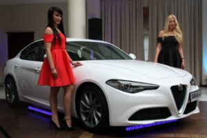 18.06.2016. Alfa Romeo Giulia / Robert Felczak / Radio Kielce