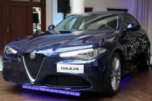 18.06.2016. Alfa Romeo Giulia / Robert Felczak / Radio Kielce