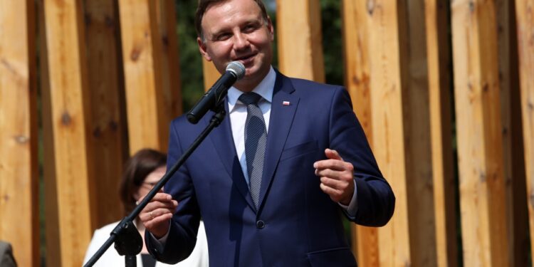 Andrzej Duda w Jędrzejowie. Spotkanie z mieszkańcami / Stanisław Blinstrub / Radio Kielce