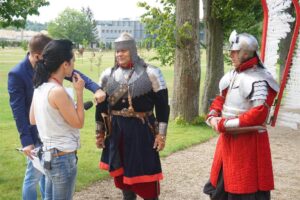 28.06.2016 Wakacje z duchami historii - Podzamcze Chęcińskie / Arkadiusz Miller / Radio Kielce