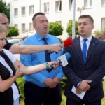 27.06.2016 Skarżysko-Kamienna. Politycy Prawa i Sprawiedliwości zarzucili prezydentowi Skarżyska-Kamiennej Konradowi Krönigowi złe zarządzanie miejskimi spółkami. / Jarosław Kumor / Radio Kielce