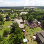 12.6.2016 Tokarnia. Jawor u źródeł kultury - zdjęcia wykonane za pomocą drona. / Wojciech Habdas / Radio Kielce