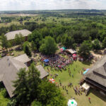 12.6.2016 Tokarnia. Jawor u źródeł kultury - zdjęcia wykonane za pomocą drona. / Wojciech Habdas / Radio Kielce