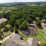 12.6.2016 Tokarnia. Jawor u źródeł kultury - zdjęcia wykonane za pomocą drona. / Wojciech Habdas / Radio Kielce