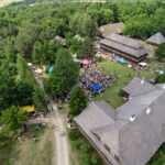 12.6.2016 Tokarnia. Jawor u źródeł kultury - zdjęcia wykonane za pomocą drona. / Wojciech Habdas / Radio Kielce