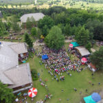 12.6.2016 Tokarnia. Jawor u źródeł kultury - zdjęcia wykonane za pomocą drona. / Wojciech Habdas / Radio Kielce