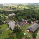 12.6.2016 Tokarnia. Jawor u źródeł kultury - zdjęcia wykonane za pomocą drona. / Wojciech Habdas / Radio Kielce