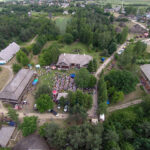 12.6.2016 Tokarnia. Jawor u źródeł kultury - zdjęcia wykonane za pomocą drona. / Wojciech Habdas / Radio Kielce