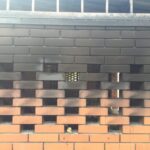 Spalona altana śmietnikowa na osiedlu Czarnów (3 czerwca 2016 r.) / Robert Felczak / Radio Kielce