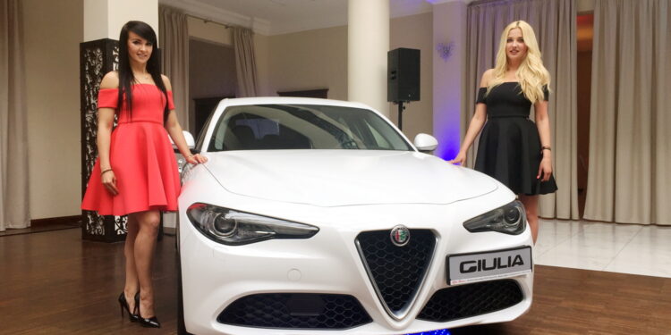 15.06.2016 Kielce. Nowa Alfa Romeo Giulia. / Robert Felczak / Radio Kielce