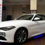 15.06.2016 Kielce. Nowa Alfa Romeo Giulia. / Robert Felczak / Radio Kielce