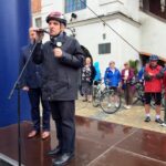 11.06.2016. Rajd papieski z Sandomierza do Rozwadowa / Grażyna Szlęzak-Wójcik / Radio Kielce