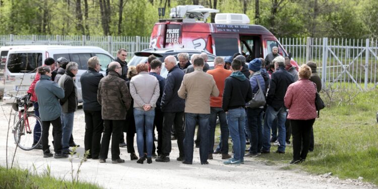 20.04.2016 Kielce. Program Interwencja. Kontrowersje wokół przebudowy ulicy Witosa. / Jarosław Kubalski / Radio Kielce