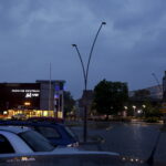 15.06.2016 Kielce. Nie świecą się latarnie. Ulica Pelca. godz. 21.10 / Jarosław Kubalski / Radio Kielce