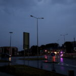 15.06.2016 Kielce. Nie świecą się latarnie. Rondo Gustawa Herlinga-Grudzińskiego, godz. 21.14 / Jarosław Kubalski / Radio Kielce