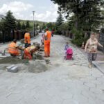 01.06.2016 Kielce. Interwencja Radia Kielce i TVP. Mieszkańcy ulicy Alabastrowej skarżą się na złą jakość nawierzchni. / Jarosław Kubalski / Radio Kielce