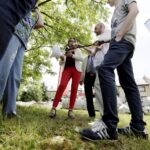 01.06.2016 Kielce. Interwencja Radia Kielce i TVP. Mieszkańcy ulicy Alabastrowej skarżą się na złą jakość nawierzchni. / Jarosław Kubalski / Radio Kielce