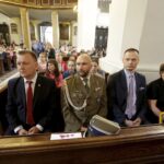 02.06.2016 Chęciny. Uroczystości w rocznice rozstrzelania mieszkańców przez Niemców. / Jarosław Kubalski / Radio Kielce