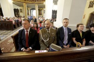 02.06.2016 Chęciny. Uroczystości w rocznice rozstrzelania mieszkańców przez Niemców. / Jarosław Kubalski / Radio Kielce