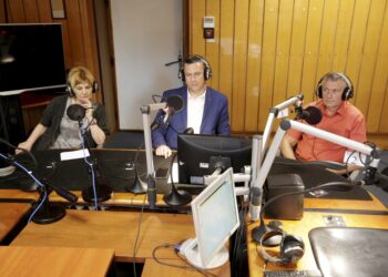 02.06.2016 Kielce. Audycja Punkty Widzenia. / Jarosław Kubalski / Radio Kielce