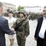 03.06.2016 Kielce. Elewi szkolący się na Bukówce złożyli przysięgę na Placu Wolności. / Jarosław Kubalski / Radio Kielce