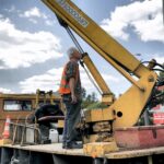 07.06.2016 Kielce. Wymiana sygnalizatorów na skrzyżowaniu ulic Jagiellońskiej i Grunwaldzkiej. / Jarosław Kubalski / Radio Kielce