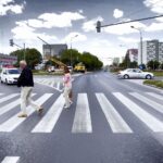 07.06.2016 Kielce. Wymiana sygnalizatorów na skrzyżowaniu ulic Jagiellońskiej i Grunwaldzkiej. / Jarosław Kubalski / Radio Kielce