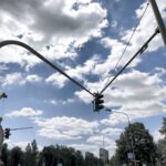 07.06.2016 Kielce. Wymiana sygnalizatorów na skrzyżowaniu ulic Jagiellońskiej i Grunwaldzkiej. / Jarosław Kubalski / Radio Kielce