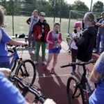 12.06.2016 Suków. Audycja Dzień Dobry Dzieci w miasteczku ruchu drogowego. / Jarosław Kubalski / Radio Kielce