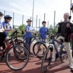 12.06.2016 Suków. Audycja Dzień Dobry Dzieci w miasteczku ruchu drogowego. / Jarosław Kubalski / Radio Kielce