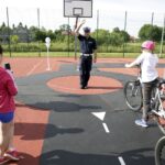 12.06.2016 Suków. Audycja Dzień Dobry Dzieci w miasteczku ruchu drogowego. / Jarosław Kubalski / Radio Kielce