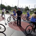 12.06.2016 Suków. Audycja Dzień Dobry Dzieci w miasteczku ruchu drogowego. / Jarosław Kubalski / Radio Kielce