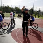 12.06.2016 Suków. Audycja Dzień Dobry Dzieci w miasteczku ruchu drogowego. / Jarosław Kubalski / Radio Kielce