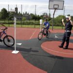 12.06.2016 Suków. Audycja Dzień Dobry Dzieci w miasteczku ruchu drogowego. / Jarosław Kubalski / Radio Kielce