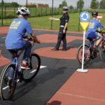 12.06.2016 Suków. Audycja Dzień Dobry Dzieci w miasteczku ruchu drogowego. / Jarosław Kubalski / Radio Kielce