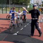 12.06.2016 Suków. Audycja Dzień Dobry Dzieci w miasteczku ruchu drogowego. / Jarosław Kubalski / Radio Kielce