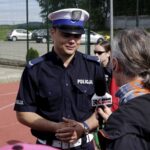 12.06.2016 Suków. Audycja Dzień Dobry Dzieci w miasteczku ruchu drogowego. / Jarosław Kubalski / Radio Kielce