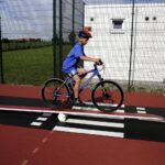 12.06.2016 Suków. Audycja Dzień Dobry Dzieci w miasteczku ruchu drogowego. / Jarosław Kubalski / Radio Kielce