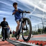 12.06.2016 Suków. Audycja Dzień Dobry Dzieci w miasteczku ruchu drogowego. / Jarosław Kubalski / Radio Kielce