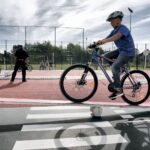 12.06.2016 Suków. Audycja Dzień Dobry Dzieci w miasteczku ruchu drogowego. / Jarosław Kubalski / Radio Kielce