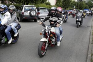 12.06.2016 Końskie. Piknik motocyklowy Moto Serce. / Jarosław Kubalski / Radio Kielce