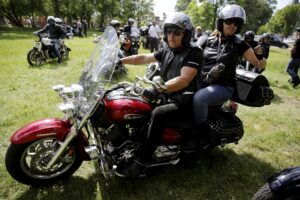 12.06.2016 Końskie. Piknik motocyklowy Moto Serce. / Jarosław Kubalski / Radio Kielce