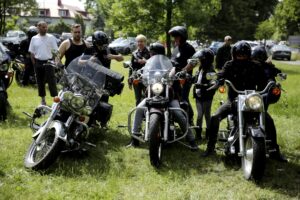 12.06.2016 Końskie. Piknik motocyklowy Moto Serce. / Jarosław Kubalski / Radio Kielce