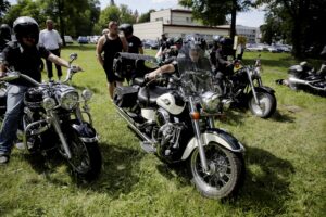 12.06.2016 Końskie. Piknik motocyklowy Moto Serce. / Jarosław Kubalski / Radio Kielce